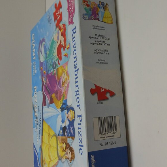 2017 Disney Princesses Pretty 24 Pieces Ravensburger Giant Floor Puzzle Complete - Picture 5 of 11